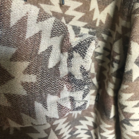 Hooké Appalachian Aztec Navaho Southwestern Pattern Wool Blend Hoodie Medium - Picture 7 of 11